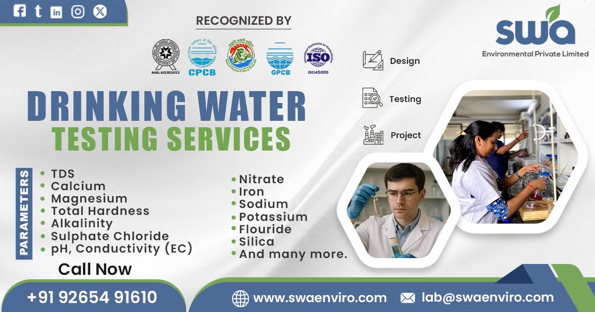 Drinking Water Testing Services