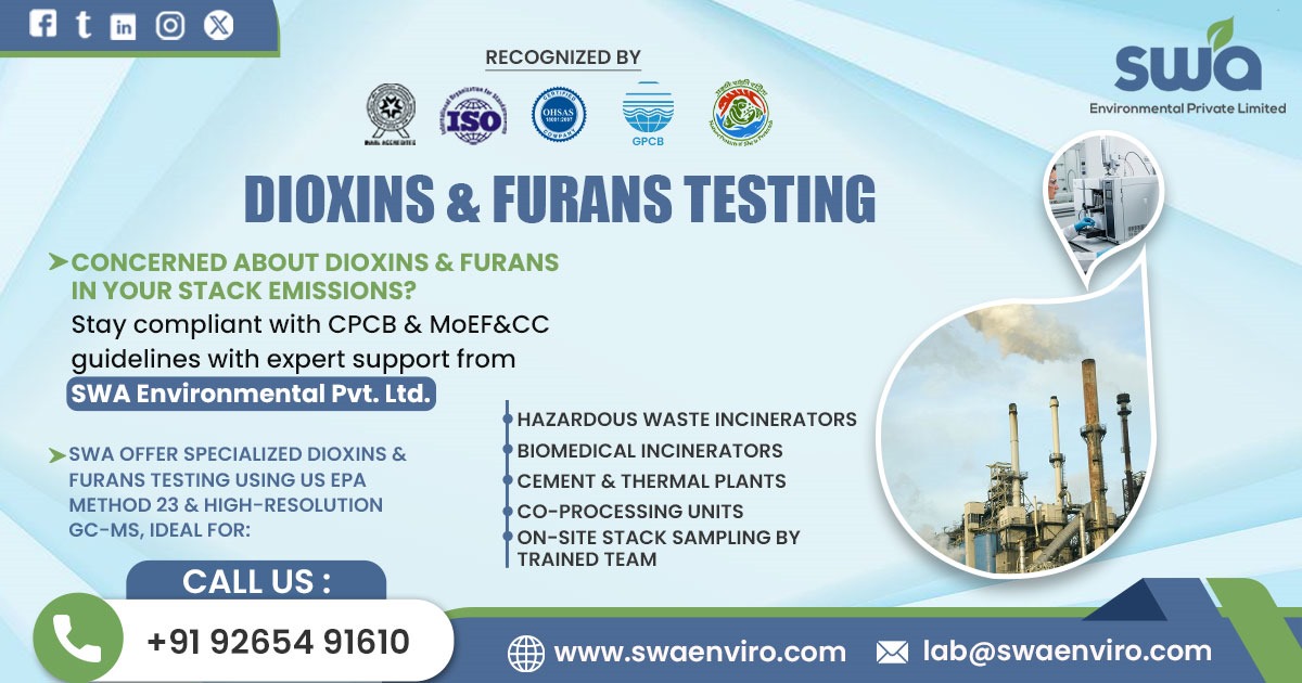 Dioxin and Furans Testing Services