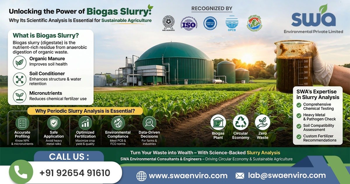Unlocking the Power of Biogas Slurry: Why Its Scientific Analysis Is Essential for Sustainable Agriculture