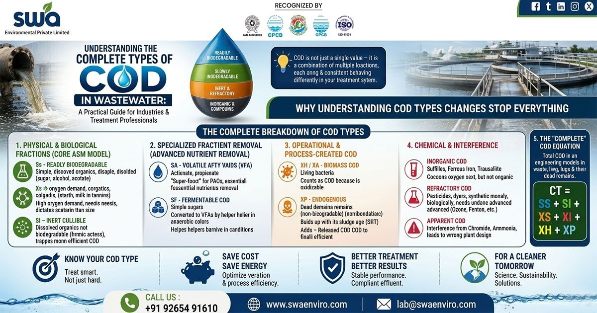 Understanding the Complete Types of COD in Wastewater: Beyond Just a Number