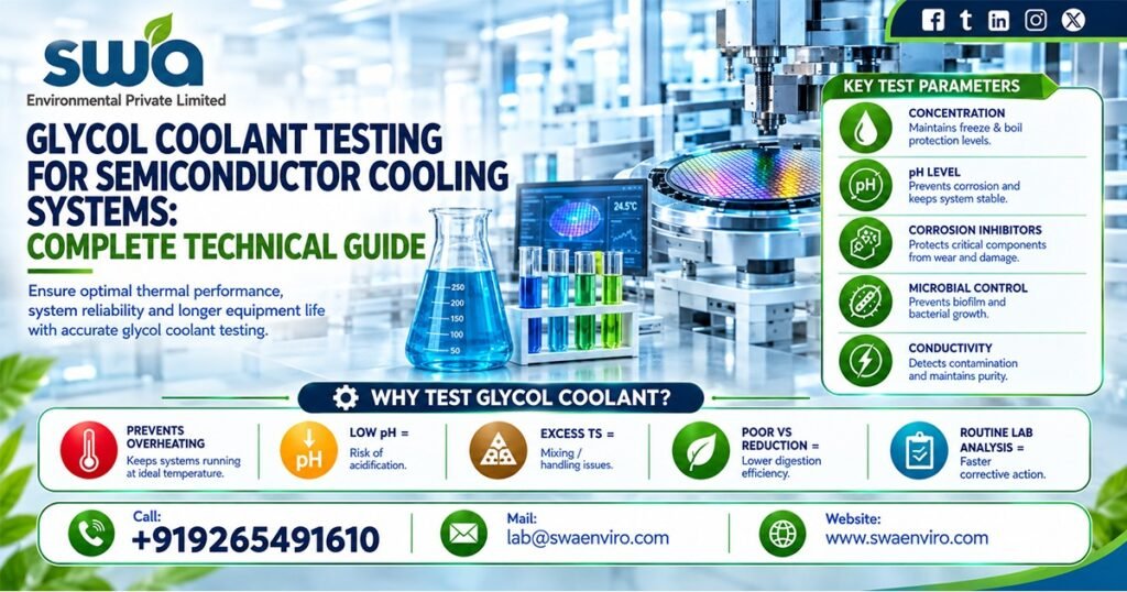 Glycol Coolant Testing for Semiconductor Cooling Systems: Complete Technical Guide